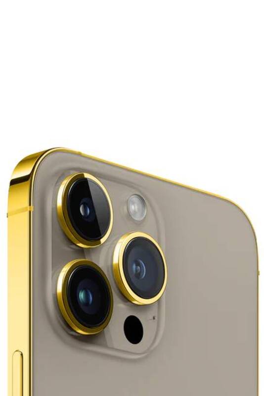 Caviar Luxury 24k Gold Plated Frame Customized iPhone 16 Pro Max 512 GB Natural